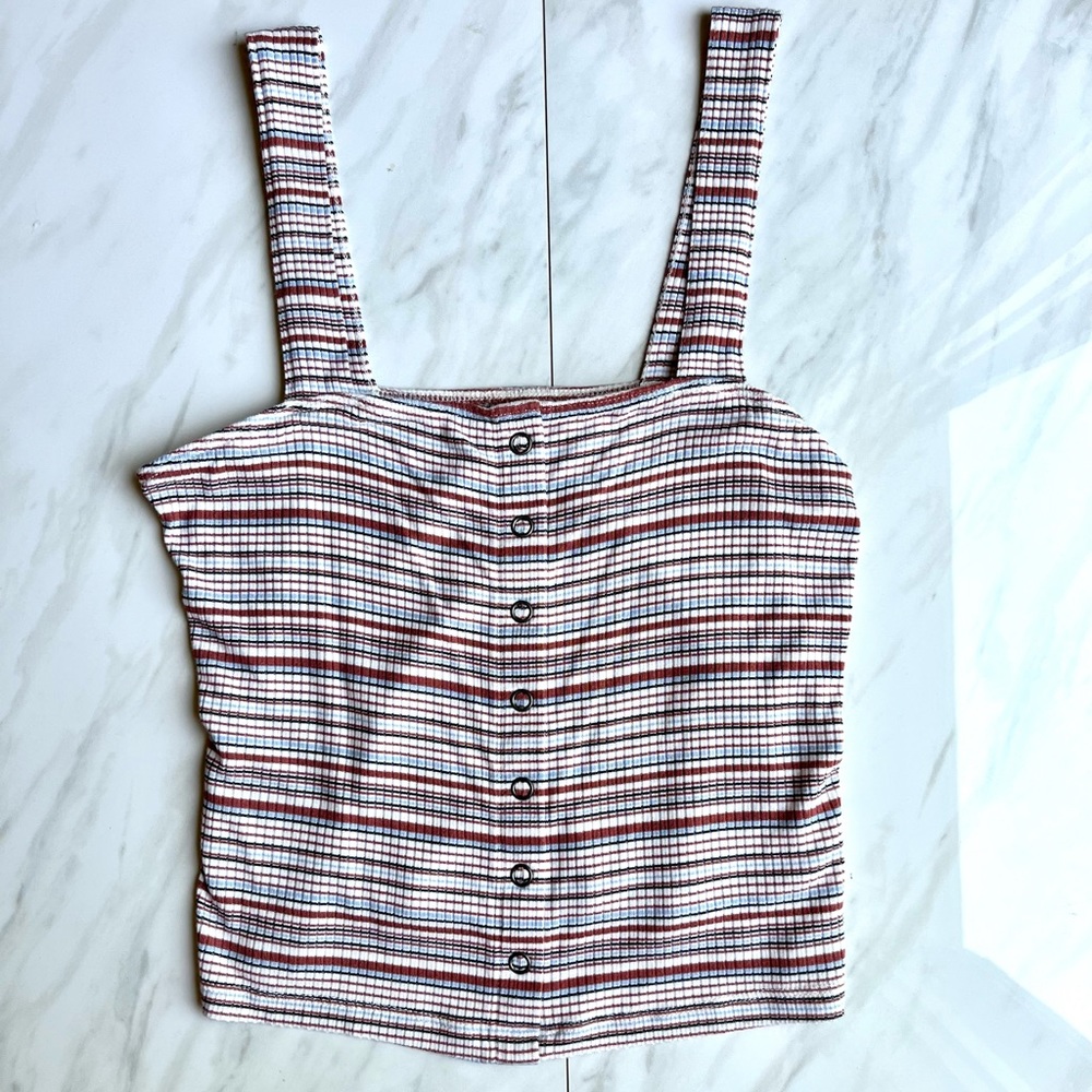 American Eagle Ribbed Crop Top